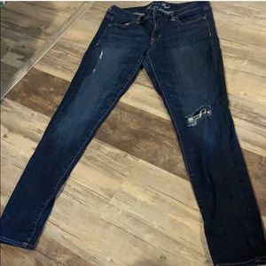 American eagle jeans size 8 jegging